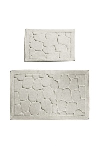 Set covorase baie 2 piese, Comfort Plush, UnicUtil, Ecru, Multicolor - Img 2