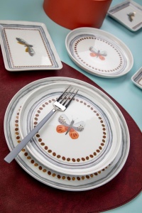 Set Farfurii (18 Bucati), Shell items, UnicUtil, Culoarea Multicolor - Img 4