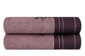 Set prosoape de mana 2 bucati, Modern Look, UnicUtil, Maroon - Img 2