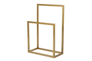 Suport prosoape, Ged 032, UnicUtil, Auriu, 25 x 60 x 90 cm, 100% METAL - Img 2