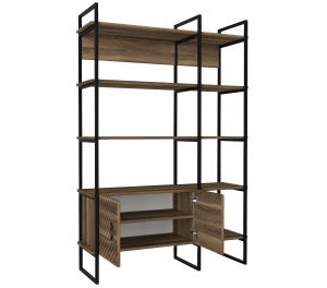 Biblioteca, Modern Zen, UnicUtil, 120 x 39 x 180 cm, Maro - Img 8