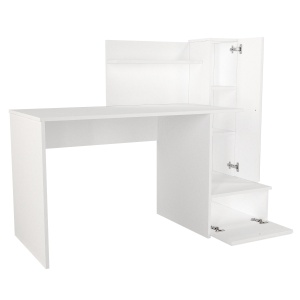 Birou, Functional Flow, UnicUtil, 142.8 x 60 x 115.8 cm, Alb - Img 7