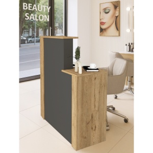 Birou recepție, Enter Front Desk, UnicUtil, Bej-Gri - Img 3