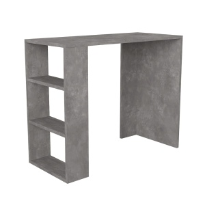 Birou Simplu, Design Modern, UnicUtil, 90 x 40 x 73.8 cm, Gri Beton - Img 6