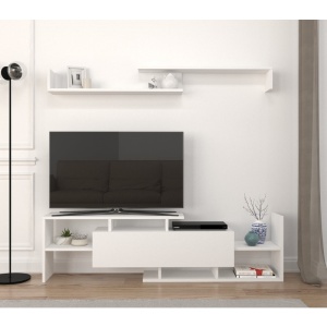 Comodă TV, Dream Tv Unit, UnicUtil, Alb