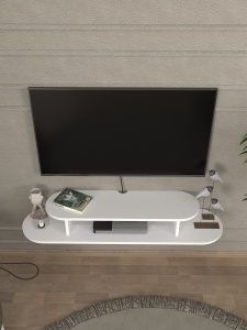 Comoda TV, Urban Touch, UnicUtil, Alb - Img 3