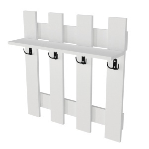 Cuier Elegant, Pure Craft, UnicUtil, 70 x 70 x 18 cm, Alb - Img 7