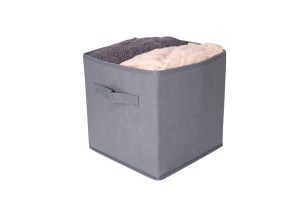 Cutie depozitare, Flex Box, UnicUtil, 28 x 28 x 28 cm, Gri, UUORG12 - Img 2