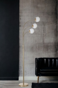 Lampadar, Breeze echo, UnicUtil, Culoarea Auriu Alb - Img 2
