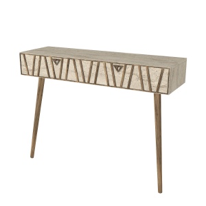 Masa Decor Hol, Geo Prism, UnicUtil, 120 x 35 x 89.3 cm, Crem - Img 7