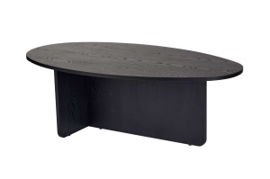 Măsuţă de cafea, Orba Wood, UnicUtil, Negru din lemn, Lățime: 120 cm, Înălțime: 40 cm, Adâncime: 65 cm - Img 8