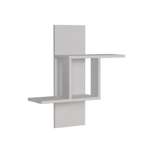 Rafturi perete, Pure Strength, UnicUtil, 64 x 70 x 20 cm, Alb - Img 2