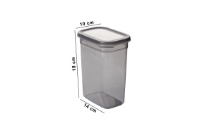 Set 15 recipiente alimentare , UnicUtil, Lightweight Sturdy, Antracit - Img 4