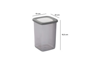 Set 24 recipiente alimentare , UnicUtil, Lightweight Sturdy, Antracit - Img 7