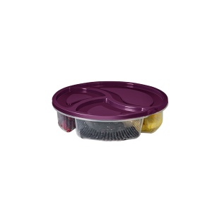 Set 4 caserole plastic , UnicUtil, Durable Compact, Mov - Img 3