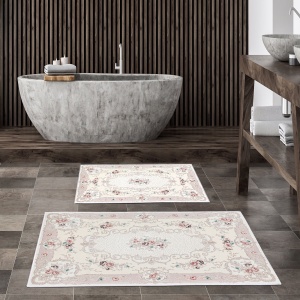 Set covorase baie 2 piese, Chic Finish, UnicUtil, Multicolor