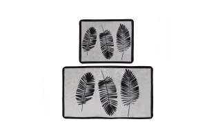 Set covorase baie 2 piese, Chic Finish, UnicUtil, Multicolor - Img 3