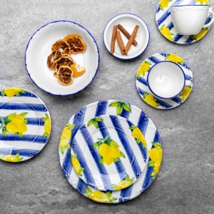 Set Farfurii (26 Bucati), Vine root, UnicUtil, Culoarea Multicolor - Img 1