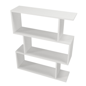 Biblioteca, Frame Harmony, UnicUtil, 80 x 22 x 95.7 cm, Alb, UUBIB16 - Img 8