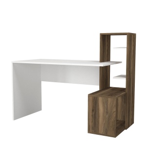 Birou, Dynamic Shape, UnicUtil, 120 x 60 x 106.8 cm, Alb si Maro, UUDESK32 - Img 5