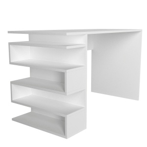Birou, Modern Space, UnicUtil, 120 x 60 x 75 cm, Alb - Img 7