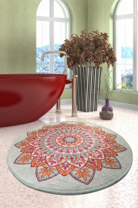 Covoras de baie, Elegant Design, UnicUtil, Multicolor - Img 1