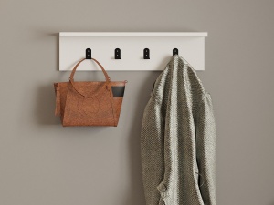 Cuier Elegant, Elegant Space, UnicUtil, 60 x 14 x 16 cm, Alb - Img 6