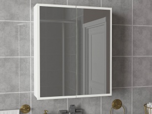 Dulap Organizator Baie Serene Space, UnicUtil, 60 x 17 x 76, Alb, UUORG08 - Img 2