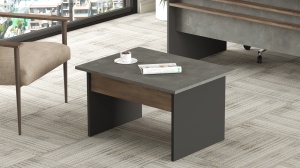 Masuta cafea UnicUtil Nuc - Gri 80 x 60 x 46.3 cm - Img 3