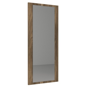Oglinda de Perete, Minimal BrownReflection, UnicUtil, 44.8 x 18 x 105 cm, Maro, UUOGL04 - Img 5
