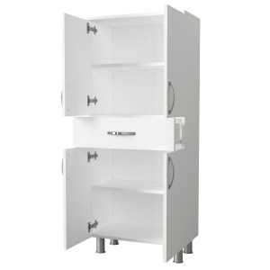 Organizator, Duo Space, UnicUtil, 59.4 x 31.5 x 140 cm, Alb, UUORG16 - Img 7