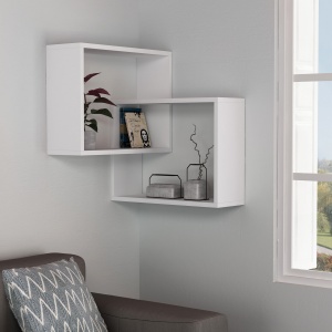 Rafturi perete, Steel Frame, UnicUtil, 68 x 68 x 60 cm, Alb - Img 1