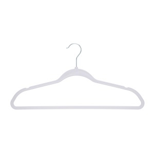 Set 100 umerașe plastic alb UnicUtil cu bară pentru pantaloni · uz profesional pentru spălătorii de haine - Img 2