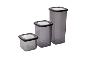 Set 18 recipiente alimentare , UnicUtil, Modern Stylish, Antracit - Img 8