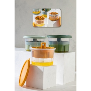 Set 3 caserole plastic , UnicUtil, Stylish Sturdy, Multicolor - Img 2