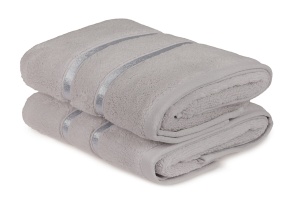Set prosoape de mana 2 bucati, Chic Finish, UnicUtil, Albastru Deschis - Img 1