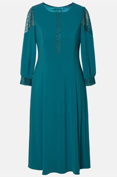 Rochie de zi R 98 turcuaz