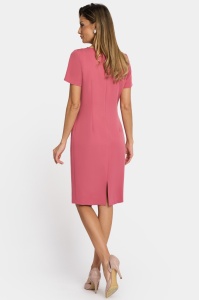 Costum cu rochie 945 roz - Img 3