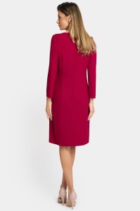 Rochie de zi R 974 ciclam - Img 2