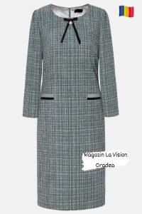 Rochie de zi turcoaz - Img 1