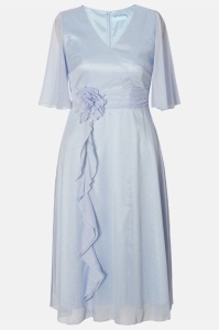 Rochie eleganta R 042 bleu - Img 1