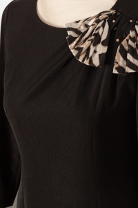 Rochie de zi R 20 negru - Img 3