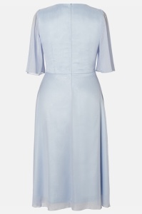 Rochie eleganta R 042 bleu - Img 2