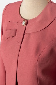 Costum cu rochie 945 roz - Img 4
