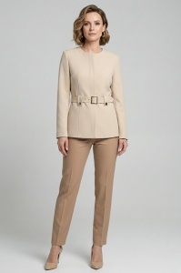 Jacheta tip sacou office-elegant S 290 bej