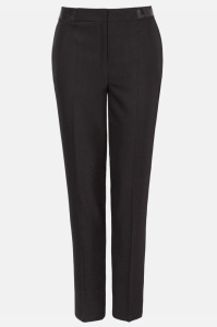 Pantalon office negru cu betelie