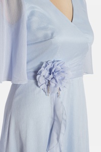 Rochie eleganta R 042 bleu - Img 3
