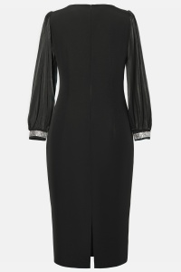 Rochie eleganta R 11 negru - Img 2