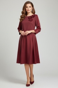 Rochie eleganta R 61 bordo