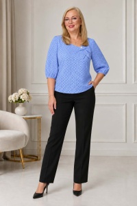 Bluza casual B 198 bleu